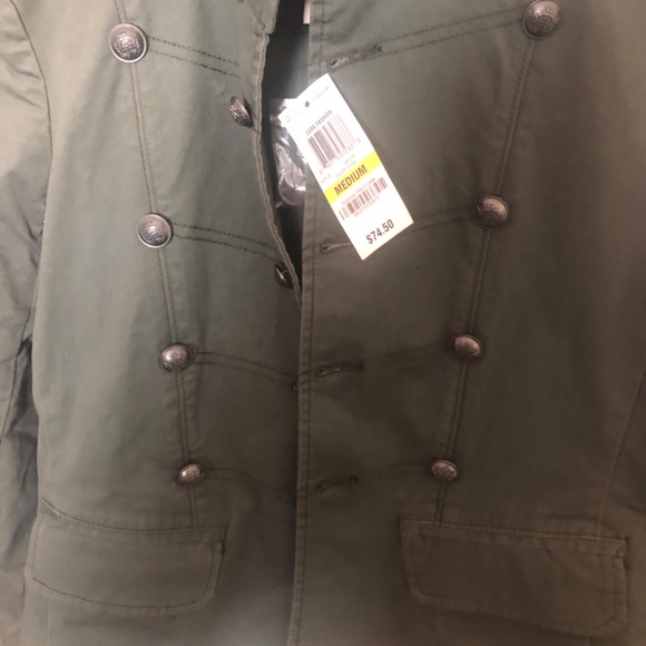 American Rag Cute military style jacket Sz M - Picture 3 of 7